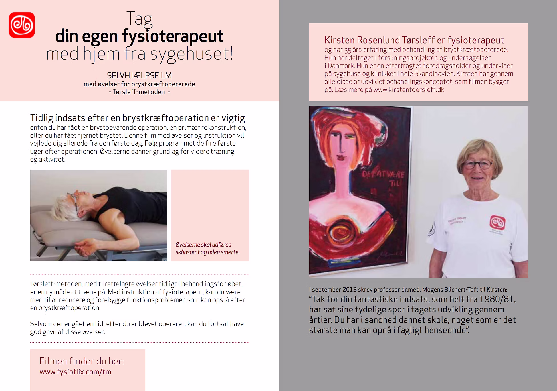 Brochure – Tørsleff-metoden